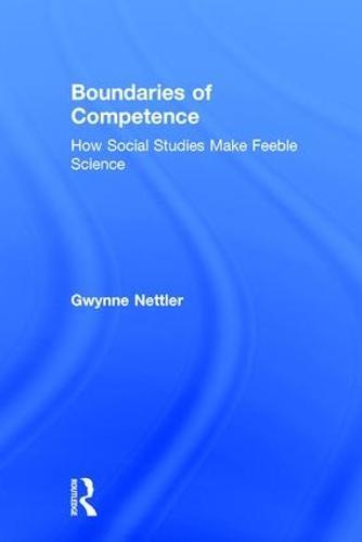 Boundaries of Competence: Knowing the Social with Science