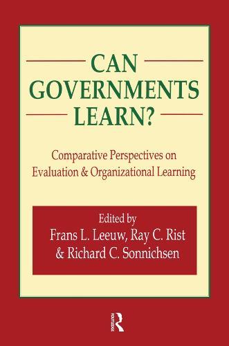 Can Governments Learn?: Comparative Perspectives on Evaluation and Organizational Learning