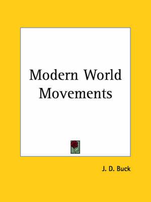 Modern World Movements (1913)