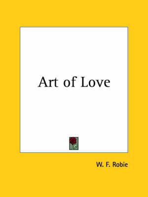 Art of Love (1921)