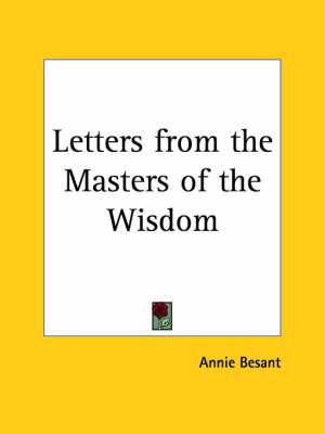 Letters from the Masters of the Wisdom
