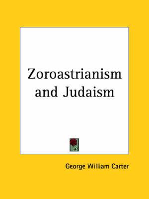 Zoroastrianism and Judaism (1918)