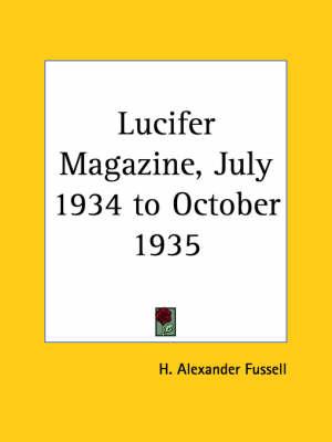 Lucifer Magazine VI-VII (1934)