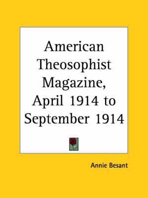 American Theosophist Magazine Vol. 2 (1914)