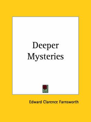 Deeper Mysteries (1821)
