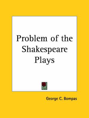 Problem of the Shakespeare Plays (1902)