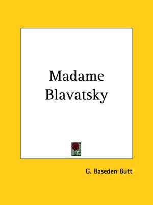 Madame Blavatsky (1925)