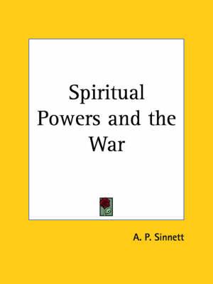 Spiritual Powers & the War (1915)