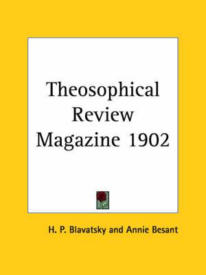 Theosophical Review Magazine (1902)