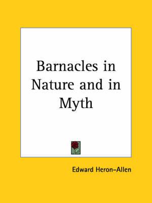 Barnacles in Nature and in Myth (1928)
