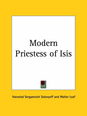 Modern Priestess of Isis (1895)