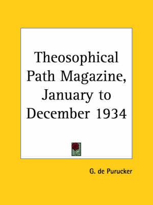 Theosophical Path Magazine (1934)