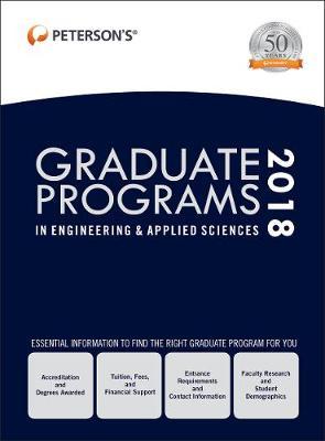 Graduate Programs in Engineering & Applied Sciences 2018