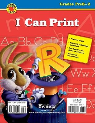I Can Print, Grades Pk - 2
