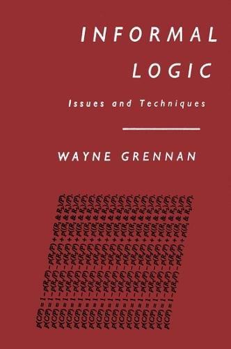 Informal Logic: Issues and Techniques