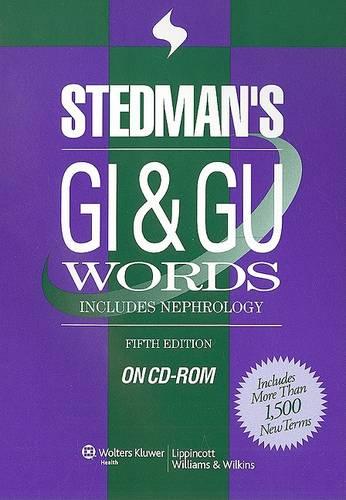 Stedman's GI & GU Words, on CD-ROM