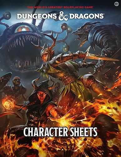 Dungeons & Dragons Rpg: Character Sheets (2024)