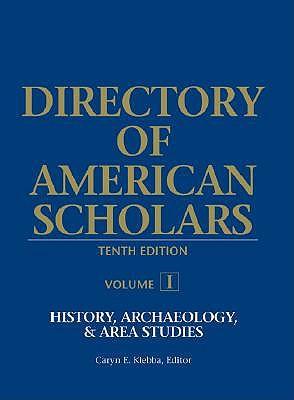 Directory of American Scholars: History
