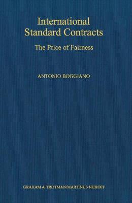 International Standard Contracts:The Price of Fairness