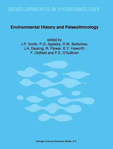 Palaeolimnology: International Symposium Proceedings