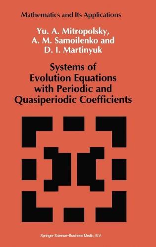 Systems of Evolution Equations with Periodic and Quasiperiodic Coefficients