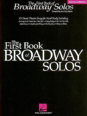 The First Book of Broadway Solos: Mezzo Soprano