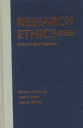 Research Ethics: A Psychological Approach