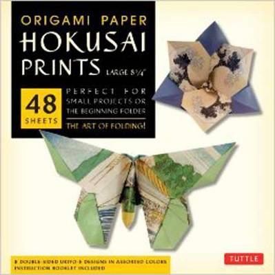 Origami Paper Hokusai Prints (Large 8 1/4 )