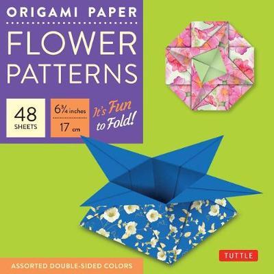Origami Paper - Flower Patterns: Flower Patterns