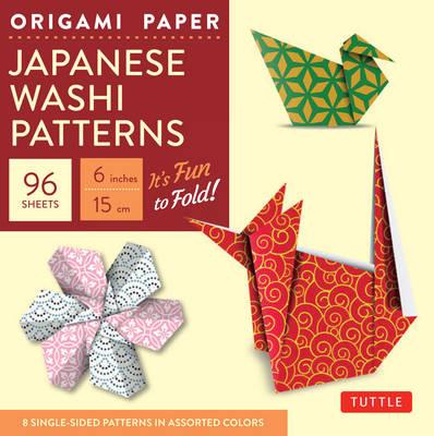 Origami Paper: Japanese Washi Patterns: Perfect for Class Projects and Modular Origami