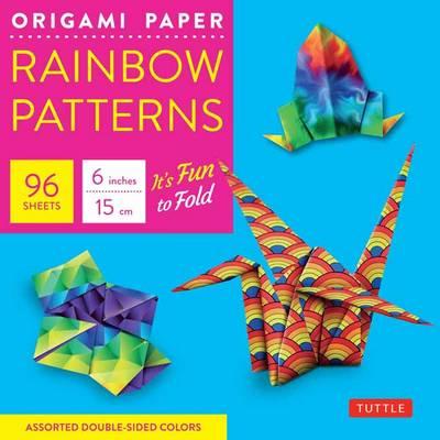 Origami Paper: Rainbow Patterns