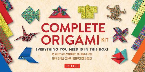 Complete Origami Kit: [Kit with 2 Origami How-to Books, 98 Papers, 30 Projects] This Easy Origami for Beginners Kit is Great for Both Kids and Adults