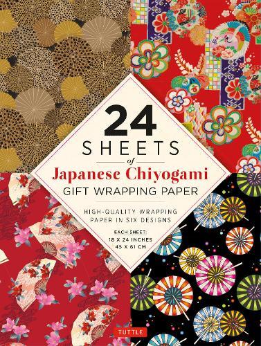 Chiyogami Patterns Gift Wrapping Paper - 24 Sheets: 18 x 24"" (45 x 61 cm) Wrapping Paper