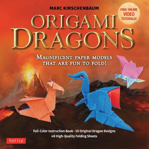 Origami Dragons Kit: Magnificent Paper Models That Are Fun to Fold! (Includes Free Online Video Tutorials)
