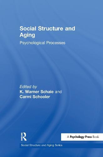 Social Structure and Aging: Psychological Processes