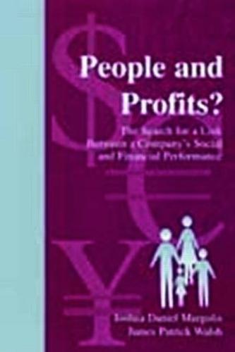 People and Profits?: The Search for A Link Between A Company's Social and Financial Performance