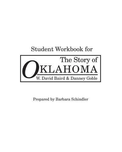 The Story of Oklahoma: Student Workbook
