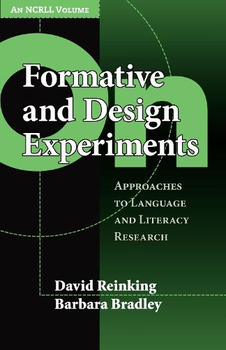 On Formative and Design Experiments: Approaches to Language and Literacy Research