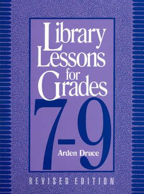 Library Lessons for Grades 7-9