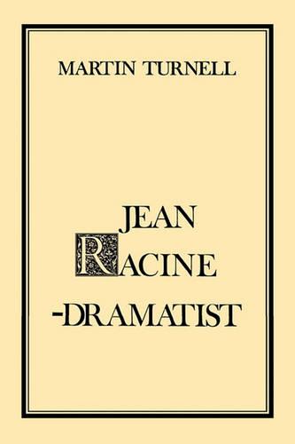 JEAN RACINE DRAMATIST CL