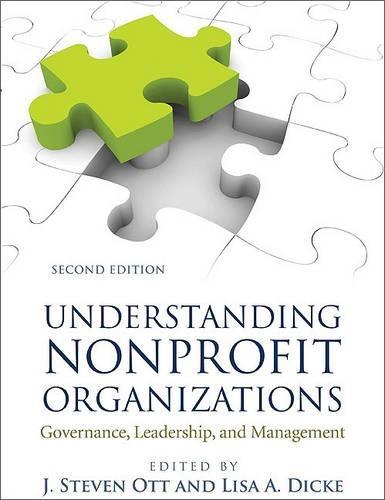 Understanding Nonprofit Organizations: Governance, Leadership, and Management