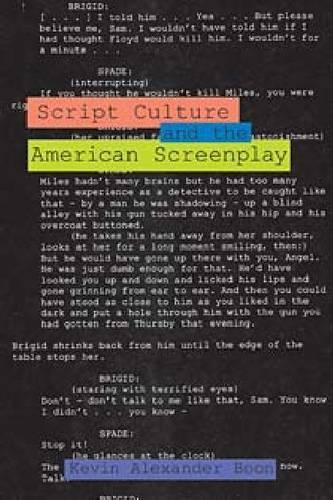 Script Culture and the American Screenplay