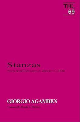 Stanzas: Word and Phantasm in Western Culture