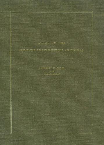 Guide To The Hoover Institution Archives