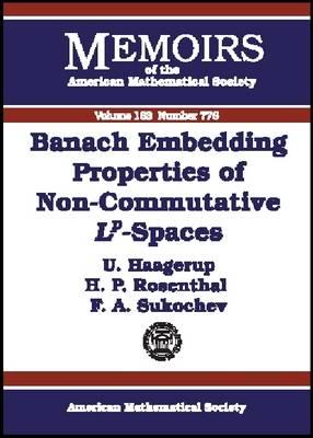 Banach Embedding Properties of Non-commutative L-p Spaces