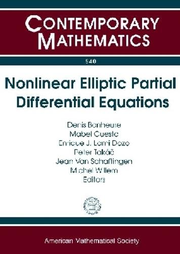 Nonlinear Elliptic Partial Differential Equations