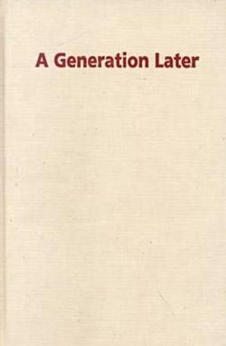 A Generation Later: Household Strategies and Economic Change in the Rural Philippines