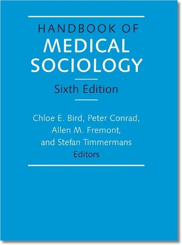 Handbook of Medical Sociology