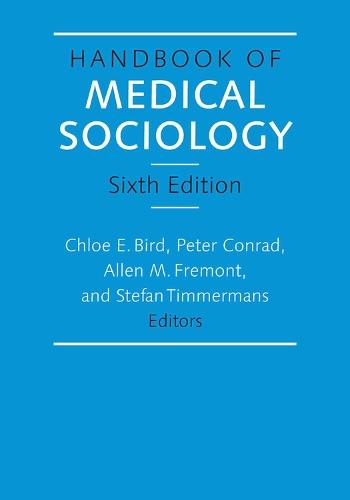Handbook of Medical Sociology