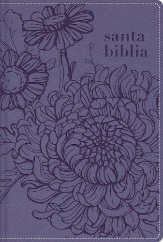 NBLA, Santa Biblia, Edición versificada, Tamaño bolsillo, Leathersoft, Morado, Con cierre,  Palabras de Jesús en rojo, Comfort Print